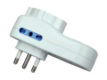 Mediacom M-PM3IU2 adattatore per presa di corrente Tipo L (IT) Bianco