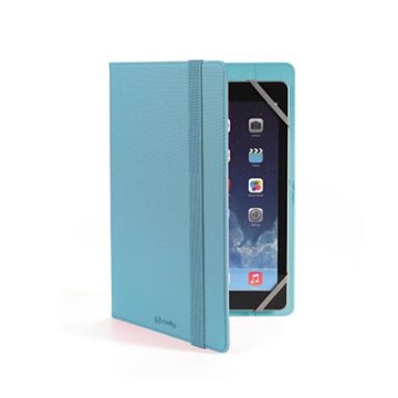 Celly UNITAB78TF custodia per tablet 20,3 cm (8") Custodia a libro Blu
