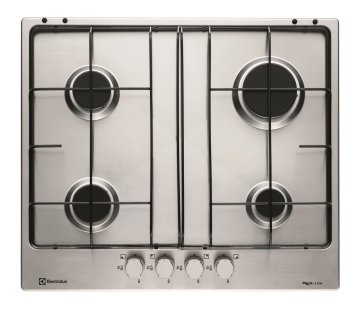 Electrolux RGG 6242 NVX Stainless steel Da incasso Gas 4 Fornello(i)