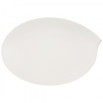 Villeroy & Boch 1034202960 piatto piano Ovale Porcellana Bianco 1 pz