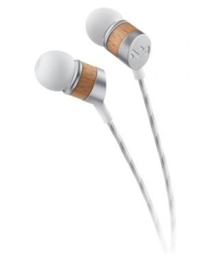 The House Of Marley Uplift Auricolare Cablato In-ear Musica e Chiamate Argento, Bianco