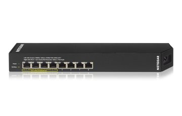NETGEAR GSS108EPP Gestito L2 Gigabit Ethernet (10/100/1000) Supporto Power over Ethernet (PoE) Nero