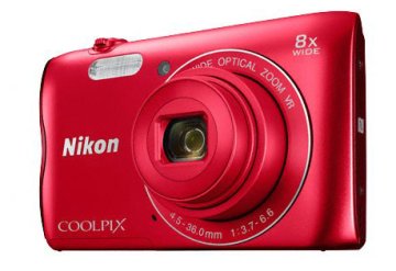 Nikon COOLPIX A300 1/2.3" Fotocamera compatta 20,1 MP CCD 5152 x 3864 Pixel Rosso