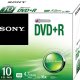 Sony DVD-R 16x, 10 4,7 GB 10 pz 4