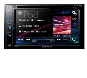 Pioneer AVH-280BT Ricevitore multimediale per auto Nero 200 W Bluetooth