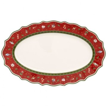 Villeroy & Boch 1485852920 piatto da portata Porcellana Multicolore Ovale Piastra in ardesia