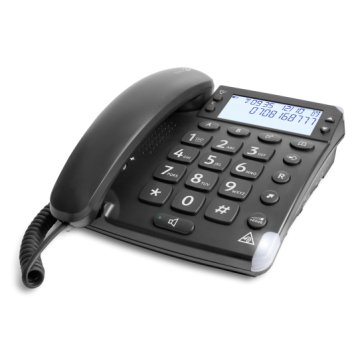 Doro Magna 4000 Telefono analogico Identificatore di chiamata Nero