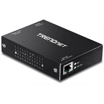 Trendnet TPE-E100 ponte e ripetitore 800 Mbit/s Nero