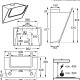 Electrolux EFV80464OK cappa aspirante Cappa aspirante a parete Nero 647 m³/h C 4