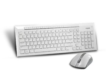 Rapoo 8200P tastiera Mouse incluso RF Wireless Italiano Bianco
