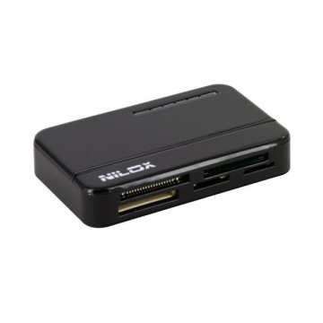 Nilox 10NXCR0030001 lettore di schede USB 3.2 Gen 1 (3.1 Gen 1) Nero