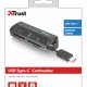 Trust 20968 lettore di schede USB 3.2 Gen 1 (3.1 Gen 1) Type-C Nero 9