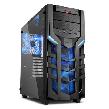 Sharkoon DG7000-G Midi Tower Nero