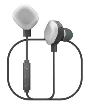 Wiko WiSHAKE Auricolare Wireless In-ear Musica e Chiamate Bluetooth Nero, Argento