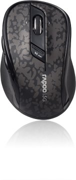 Rapoo 7100 Mouse ottico wireless ergonomico – grigio