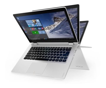 Lenovo Yoga 510 Intel® Core™ i3 i3-6100U Ibrido (2 in 1) 35,6 cm (14") Touch screen Full HD 4 GB DDR4-SDRAM 256 GB SSD Windows 10 Home Bianco