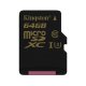 Kingston Technology Gold microSD UHS-I Speed Class 3 (U3) 64GB MicroSDHC Classe 3 5