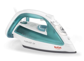 Tefal UltraGliss FV4921 ferro da stiro Ferro da stiro a secco e a vapore Durilium 2400 W Turchese