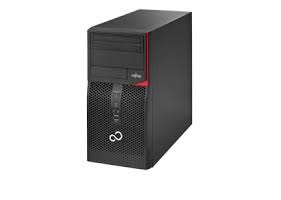 Fujitsu ESPRIMO P556 Intel® Core™ i5 i5-6400 4 GB DDR4-SDRAM 500 GB HDD Windows 7 Professional Micro Tower PC Nero, Rosso