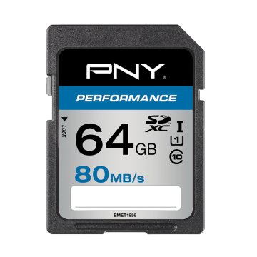 PNY Performance 64 GB SDXC UHS-I Classe 10