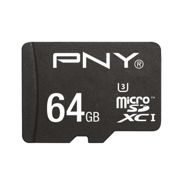 PNY MicroSDXC Turbo Performance 64GB UHS-I Classe 10