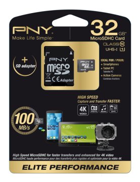 PNY 32GB MicroSD UHS Classe 10
