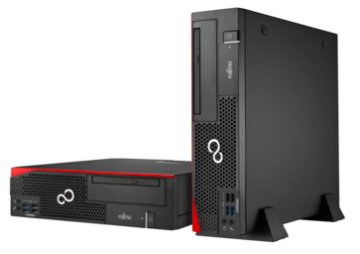 Fujitsu ESPRIMO D556 Intel® Core™ i5 i5-7400 4 GB DDR4-SDRAM 500 GB HDD Windows 10 Pro Desktop PC Nero