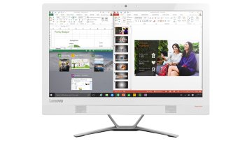 Lenovo IdeaCentre 300-23ISU Intel® Core™ i3 i3-6006U 58,4 cm (23") 1920 x 1080 Pixel PC All-in-one 8 GB DDR4-SDRAM 1 TB HDD NVIDIA® GeForce® 920A Windows 10 Home Bianco