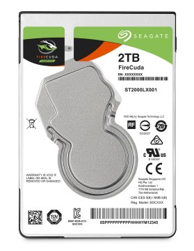 Seagate FireCuda 2.5" disco rigido interno 2 TB 5400 Giri/min 128 MB 2.5" Serial ATA III