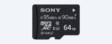 Sony 64GB MicroSD Class 10, UHS-I MMCmicro Classe 10