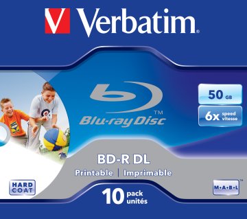 Verbatim 43736 disco vergine Blu-Ray BD-R 50 GB 10 pz