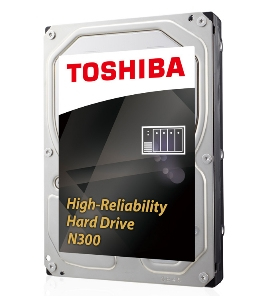 Toshiba N300 8TB disco rigido interno 7200 Giri/min 128 MB 3.5" Serial ATA III