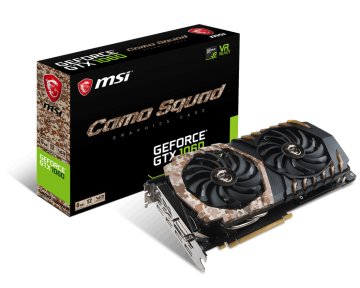 MSI GEFORCE GTX 1060 CAMO SQUAD 6G NVIDIA 6 GB GDDR5