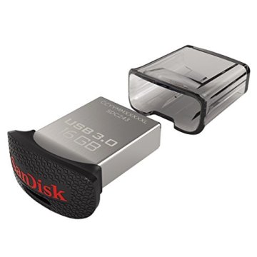 SanDisk Ultra Fit unità flash USB 16 GB USB tipo A 3.2 Gen 1 (3.1 Gen 1) Nero