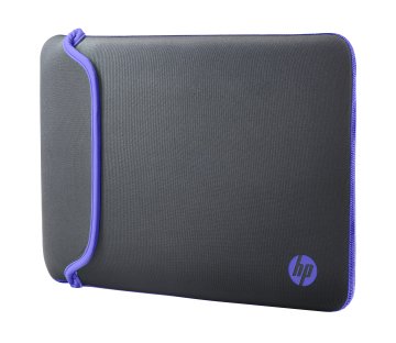 HP 14 Gray/Purple Neoprene Sleeve