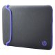 HP 14 Gray/Purple Neoprene Sleeve 2