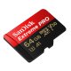 SanDisk Extreme Pro 64 GB MicroSDXC UHS-I Classe 10 3