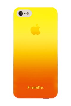 XtremeMac Microshield Fade custodia per cellulare Cover Arancione, Giallo