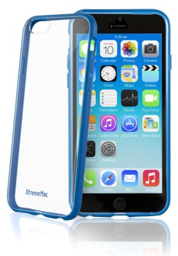 XtremeMac IPP-MA6-23 custodia per cellulare Cover Blu, Trasparente