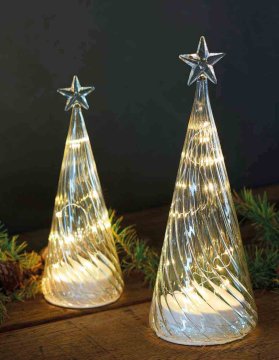 Sirius Home Wave Figura luminosa decorativa Trasparente, Bianco 10 lampada(e) LED