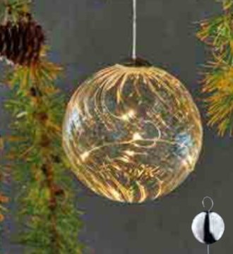 Sirius Home Wave Ball Figura luminosa decorativa Trasparente 10 lampada(e) LED