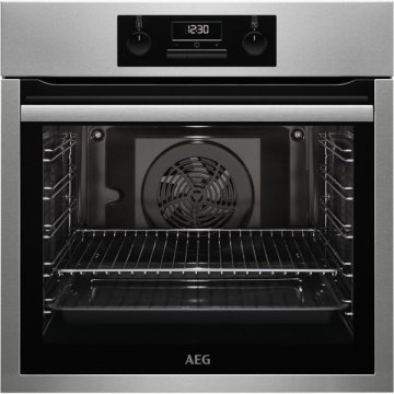 AEG BES331111M 72 L 2780 W A Nero, Stainless steel