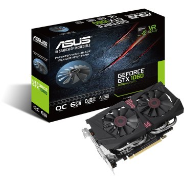 ASUS GTX1060-O6G-9GBPS NVIDIA GeForce GTX 1060 6 GB GDDR5