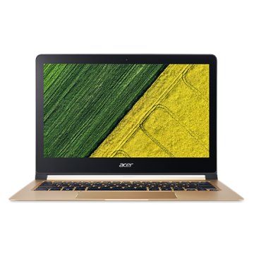 Acer Swift 7 SF713-51-M8E4 Computer portatile 33,8 cm (13.3") Full HD Intel® Core™ i5 i5-7Y54 8 GB LPDDR3-SDRAM 256 GB SSD Wi-Fi 5 (802.11ac) Windows 10 Nero, Oro