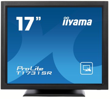 iiyama ProLite T1731SR-1 Monitor PC 43,2 cm (17") 1280 x 1024 Pixel LED Touch screen Da tavolo Nero