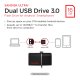 SanDisk Ultra Dual USB Drive 3.0 unità flash USB 16 GB USB Type-A / Micro-USB 3.2 Gen 1 (3.1 Gen 1) Nero 7