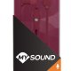 MySound Speak Fluo Auricolare In-Ear con Microfono e Tasto di Risposta, Bordeaux 4
