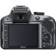 Nikon D3300 + AF-P 18-55mm + SD 8GB Kit fotocamere SLR 24,2 MP CMOS 6000 x 4000 Pixel Nero 3
