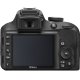 Nikon D3300 + AF-P 18-55mm + SD 8GB Kit fotocamere SLR 24,2 MP CMOS 6000 x 4000 Pixel Nero 4