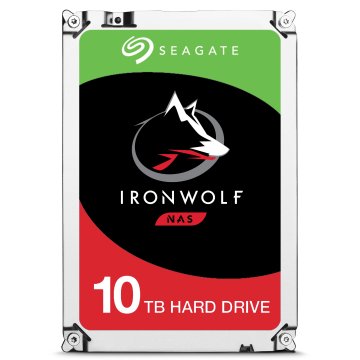 Seagate IronWolf ST10000VN0004 disco rigido interno 10 TB 7200 Giri/min 256 MB 3.5" Serial ATA III